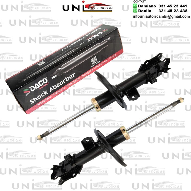 2 Ammortizzatore Anteriore Rinforzati a Gas HYUNDAI ACCENT III / IV / AVEGA III / VERNA III KIA RIO II