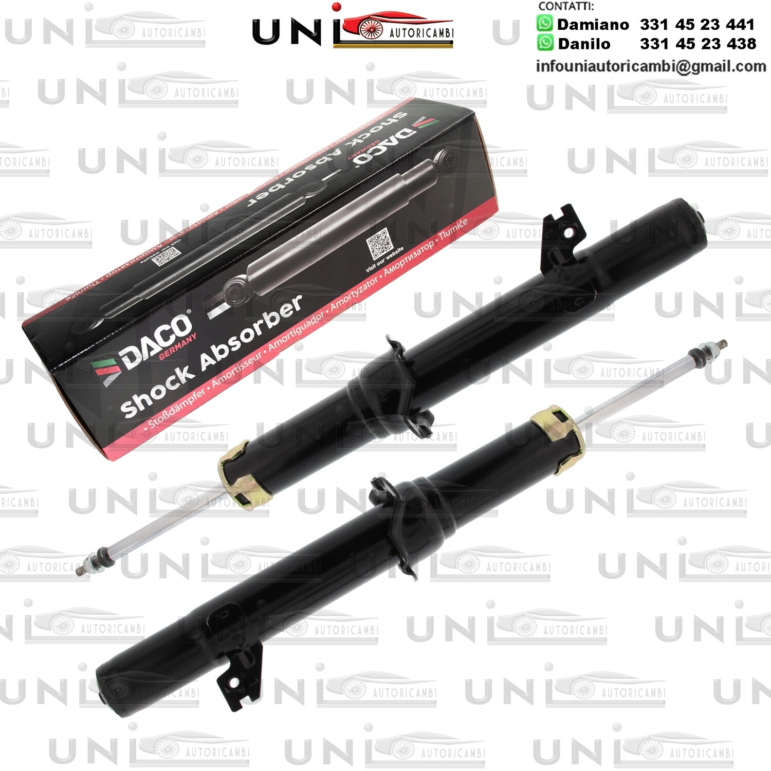 2 Ammortizzatore Anteriore Rinforzati a Gas MAZDA 6