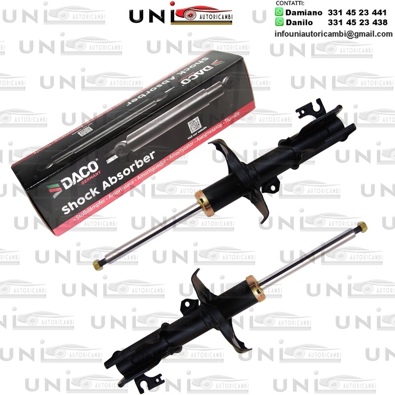 2 Ammortizzatore Anteriore Rinforzati a Gas MAZDA 323