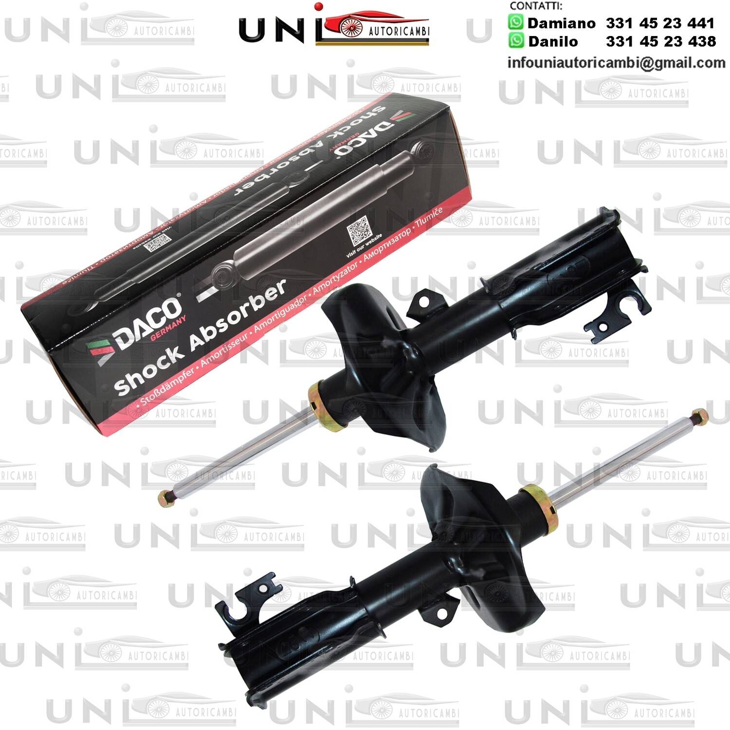 2 Ammortizzatore Anteriore Rinforzati a Gas MAZDA 323 / ETUDE Vl / FAMILIA VI / PREMACY