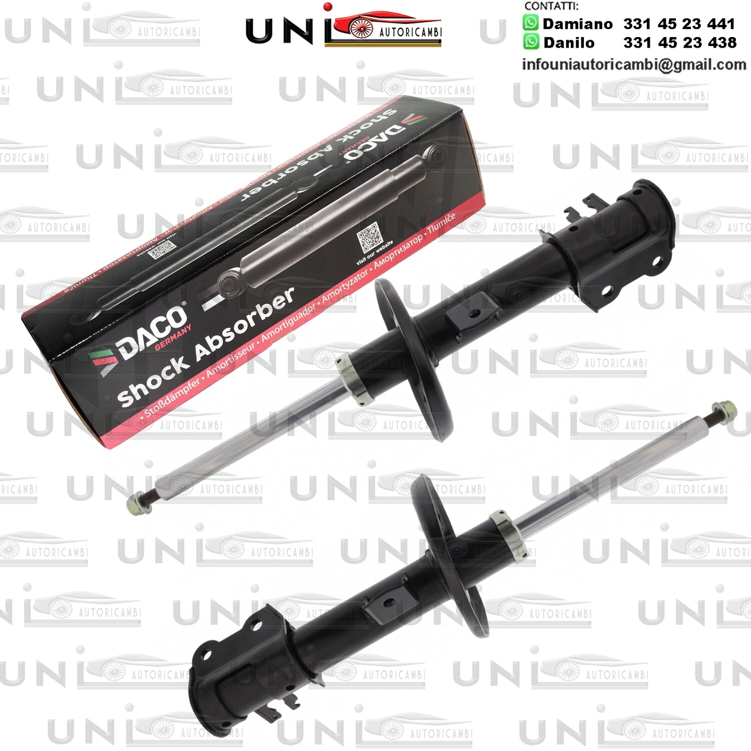 2 Ammortizzatore Anteriore Rinforzati a Gas ABARTH GRANDE PUNTO FIAT GRANDE PUNTO / LINEA / PUNTO EVO / OPEL CORSA D