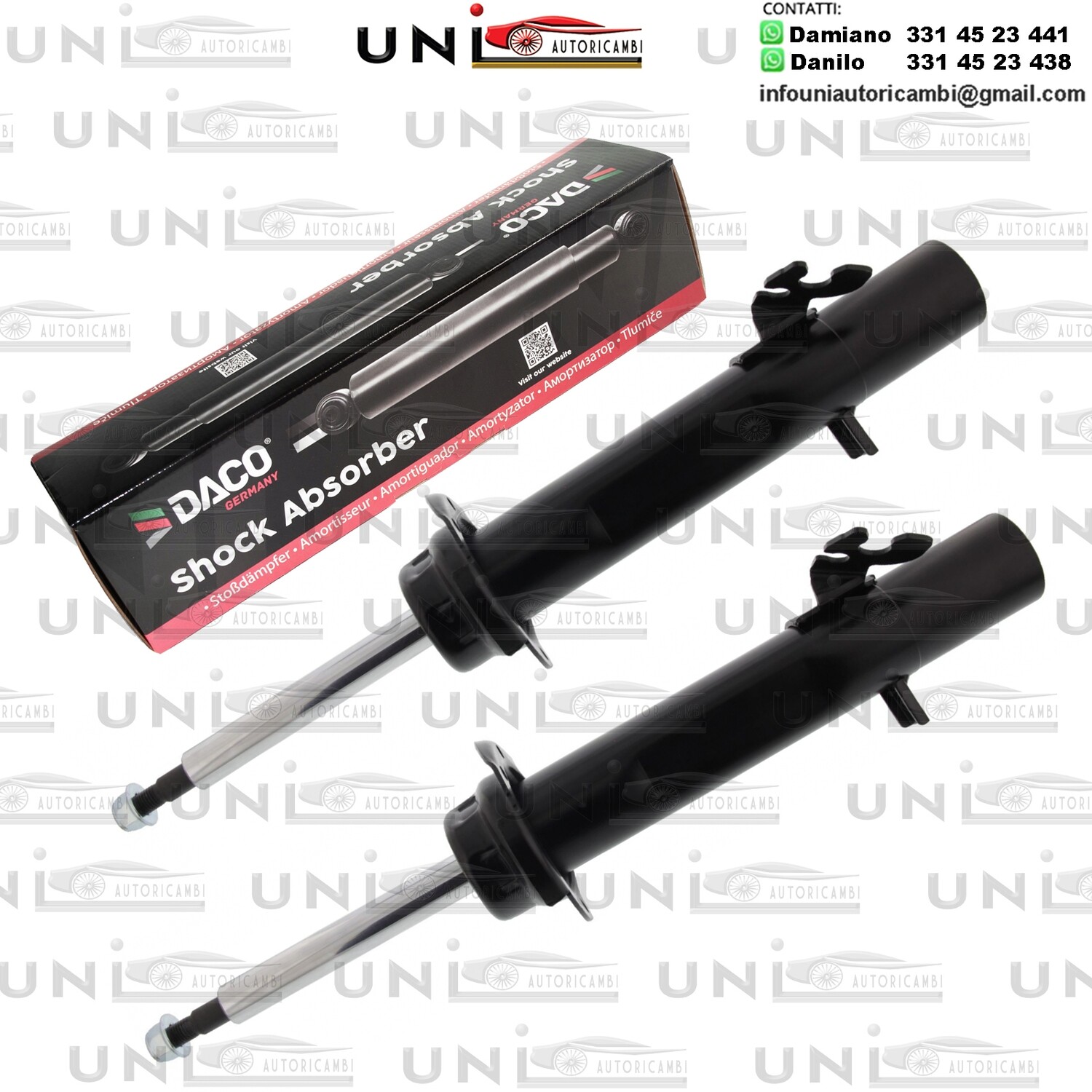 2 Ammortizzatore Anteriore Rinforzati a Gas MINI MINI