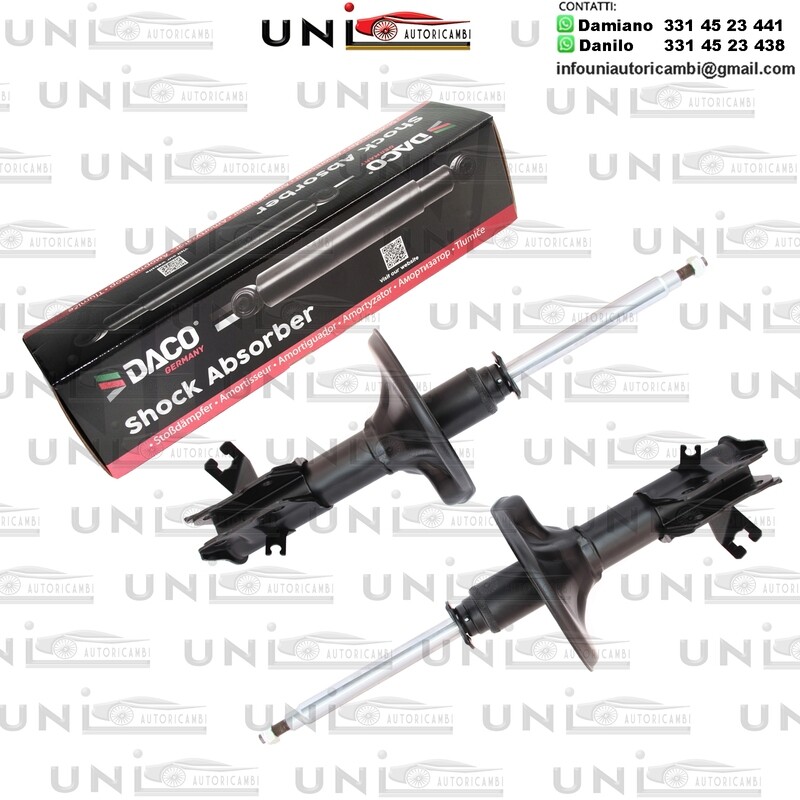 2 Ammortizzatore Anteriore Rinforzati a Gas MITSUBISHI CARISMA / SPACE STAR