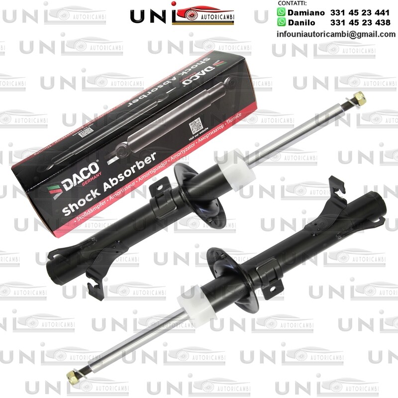 2 Ammortizzatore Anteriore Rinforzati a Gas FORD FIESTA V / MAZDA 2