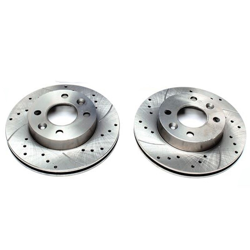 2X Dischi Sportivi Anteriori Dacia Solenza (B41, B41A, B41B, B41C) da 02.2003-