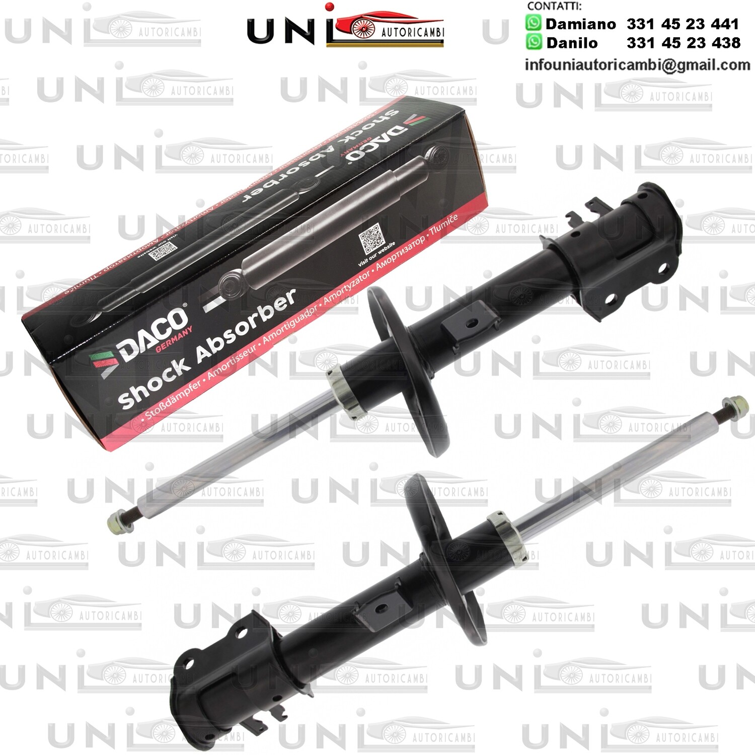 2 Ammortizzatore Anteriore Rinforzati a Gas ABARTH GRANDE PUNTO FIAT GRANDE PUNTO / EVO / LINE OPEL CORSA D