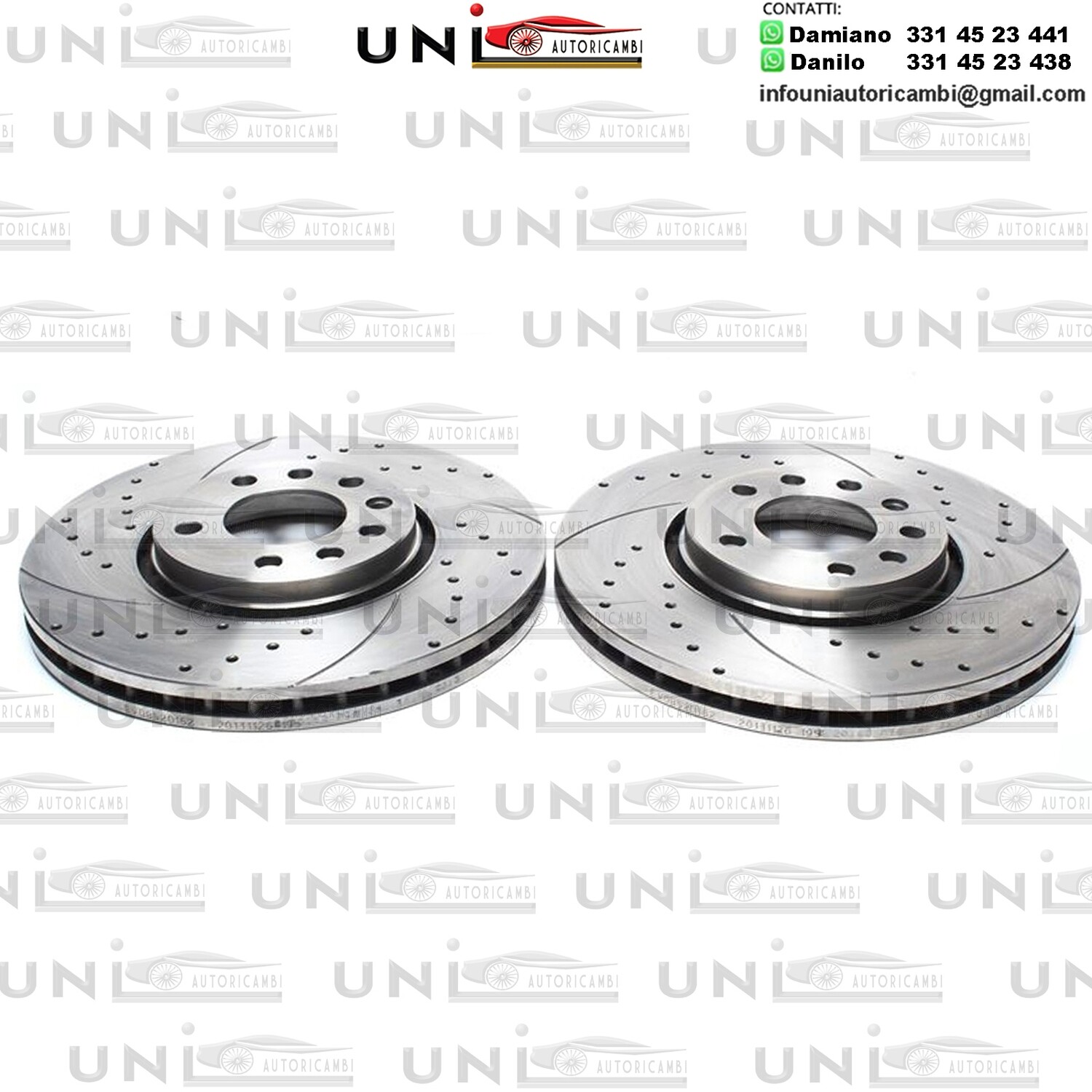 2X Dischi Sportivi Anteriori Opel Vectra C, GTS, Caravan / Saab 9-3 Cabriolet, estate