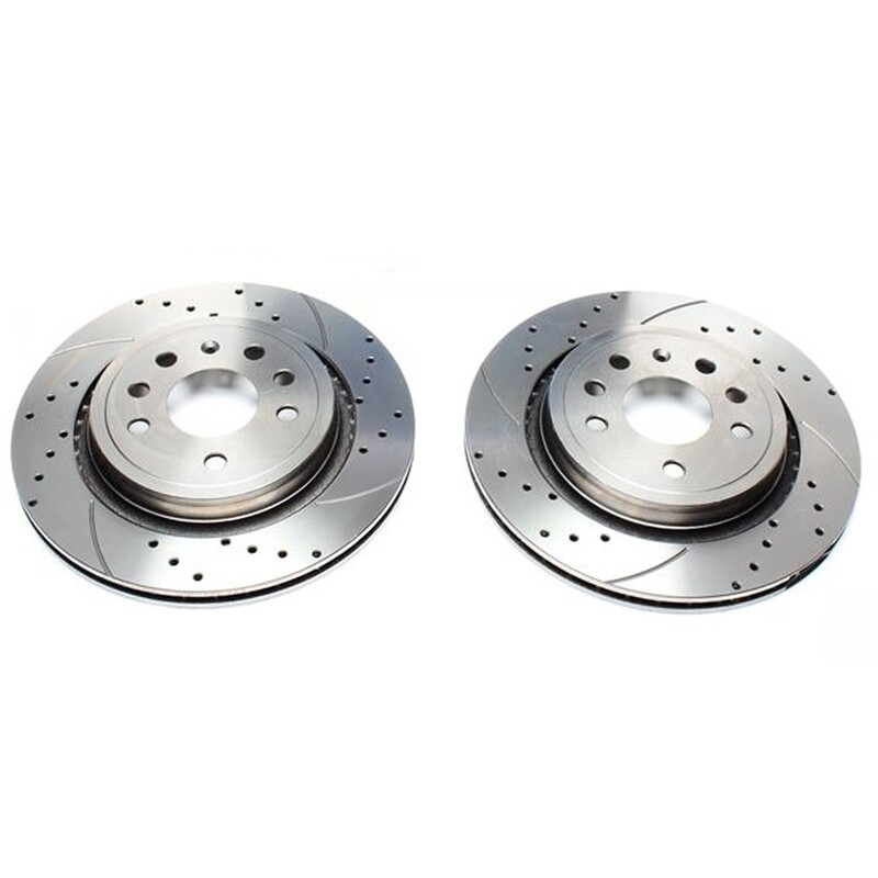 2X Dischi Sportivi Posteriori Fiat Croma / Opel Vectra C / Vectra C GTS / Saab 9-3 / 9-3 Cabriolet