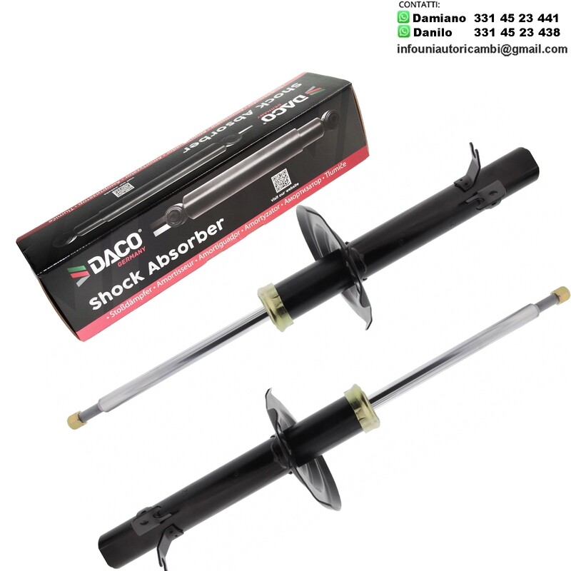 2 Ammortizzatore Anteriore Rinforzati a Gas CITROEN C1 PEUGEOT 107 TOYOTA AYGO