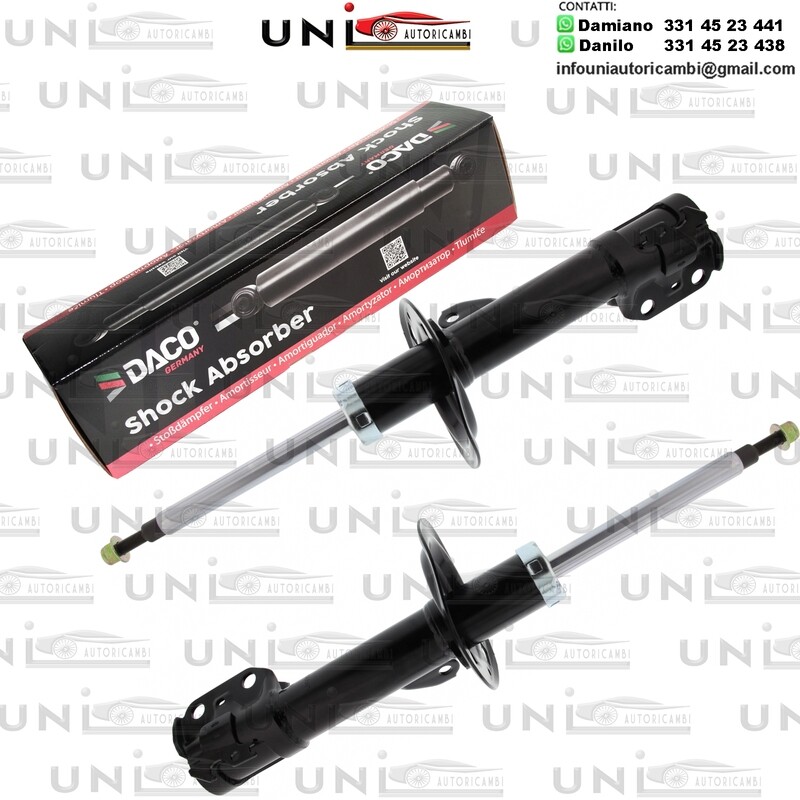 2 Ammortizzatore Anteriore Rinforzati a Gas DAIHATSU CHARADE TOYOTA VITZ YARIS
