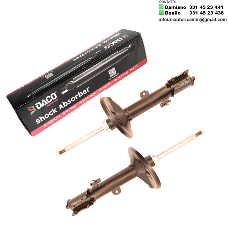 2 Ammortizzatore Anteriore Rinforzati a Gas MITSUBISHI CARISMA VOLVO S40 / V40