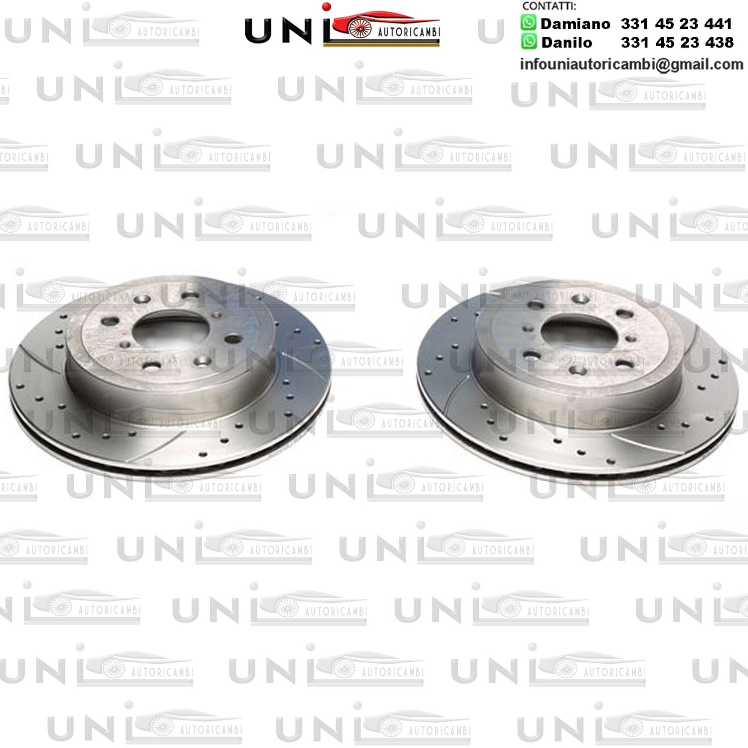 2X Dischi Sportivi Anteriori Opel Agila A / Suzuki Justy III / Ignis II / Wagon R+