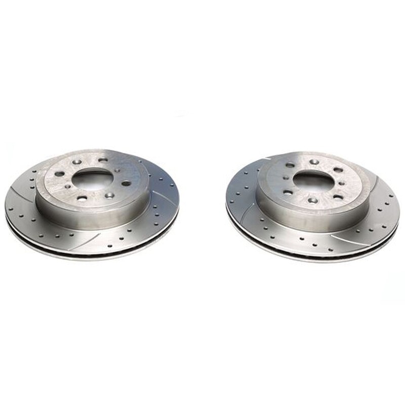 2X Dischi Sportivi Anteriori Opel Agila A / Suzuki Justy III / Ignis II / Wagon R+