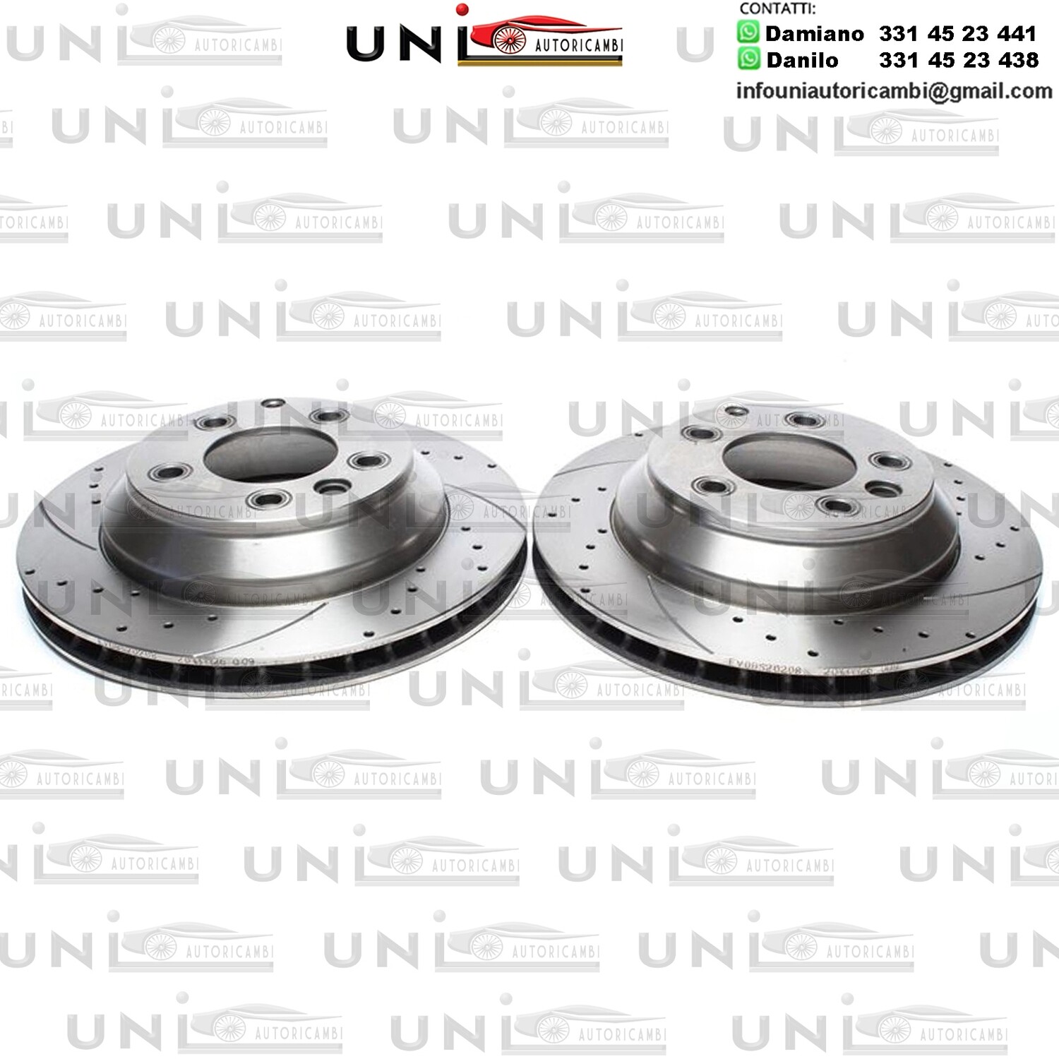 2X Dischi Sportivi Posteriori Audi Q7 / Porsche Cayenne / VW Touareg