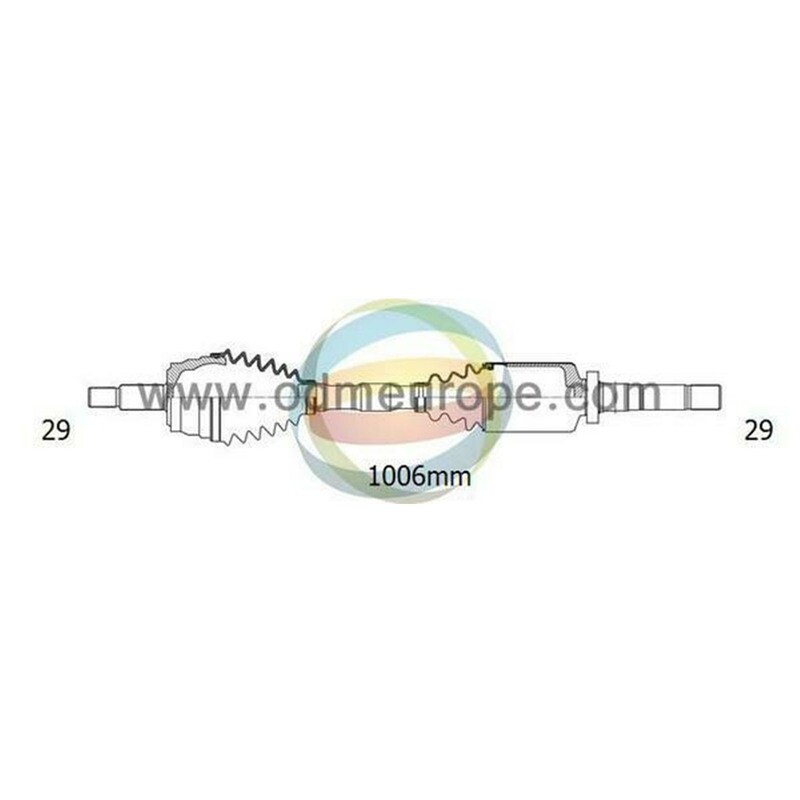 SEMIASSE/ALBERO MOTORE CAMBIO MANUALE ANTERIORE DESTRO Nissan Qashqai I da 2007 a 2014 / Renault	Koleos da 2008 a 2020