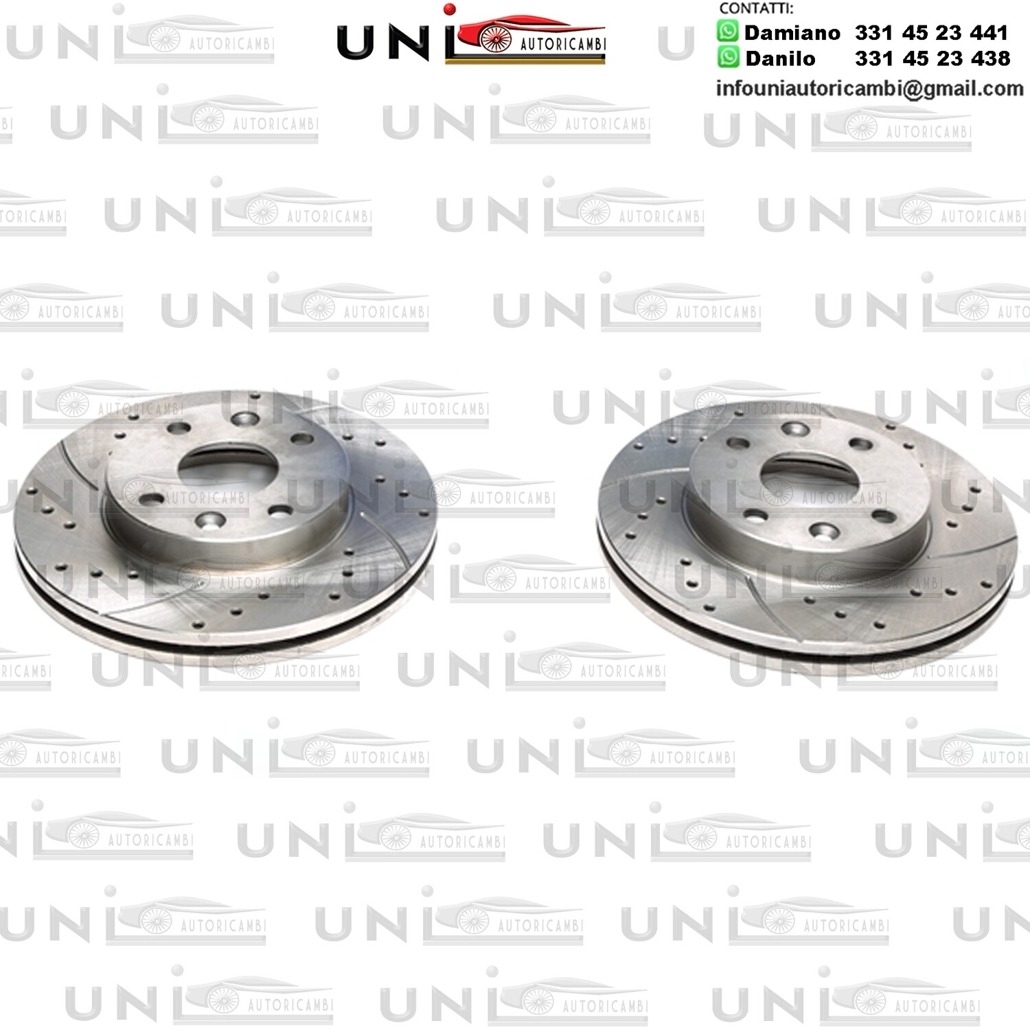 2X Dischi Sportivi Anteriori Kia Rio Stufenheck / Rio Kombi