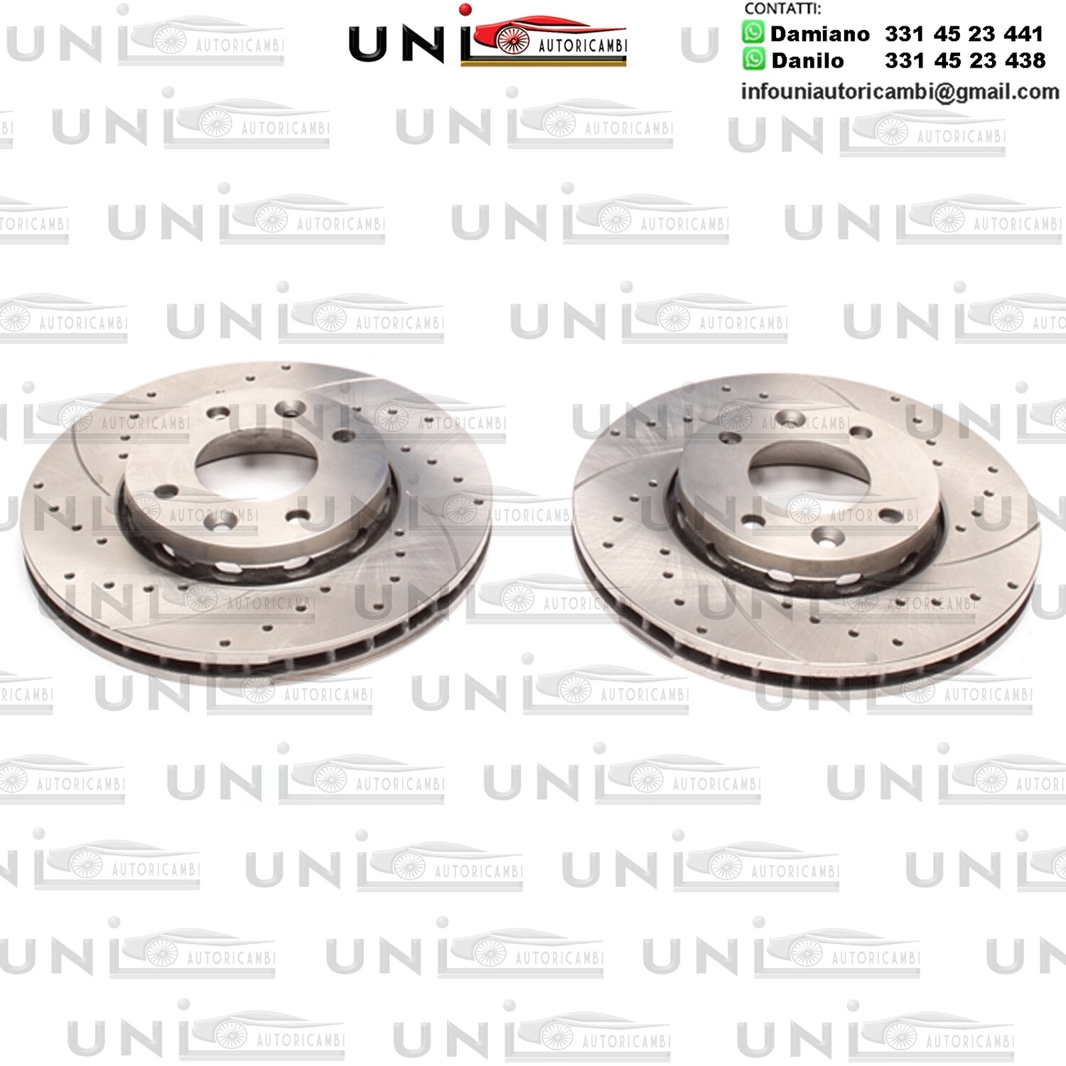 2X Dischi Sportivi Anteriori Kia Carens II