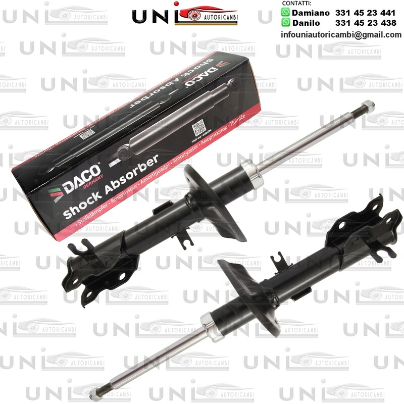 2 Ammortizzatore Anteriore Rinforzati a Gas CHEVROLET AVEO / KALOS / LOVA DAEWOO KALOS