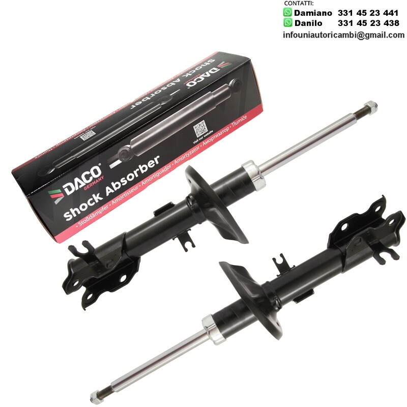 2 Ammortizzatore Anteriore Rinforzati a Gas CHEVROLET AVEO / KALOS / LOVA DAEWOO KALOS