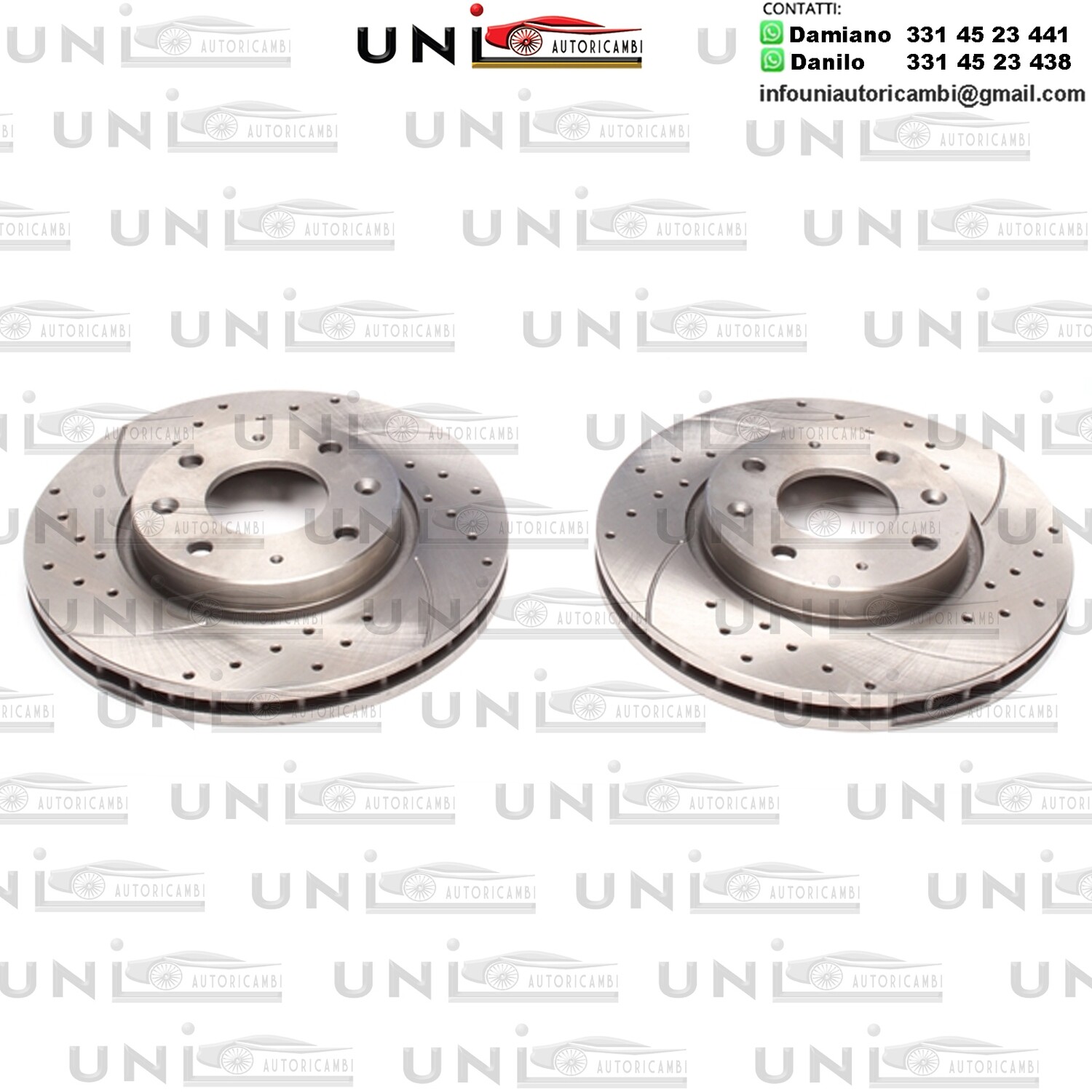 2X Dischi Sportivi Anteriori Kia Cerato