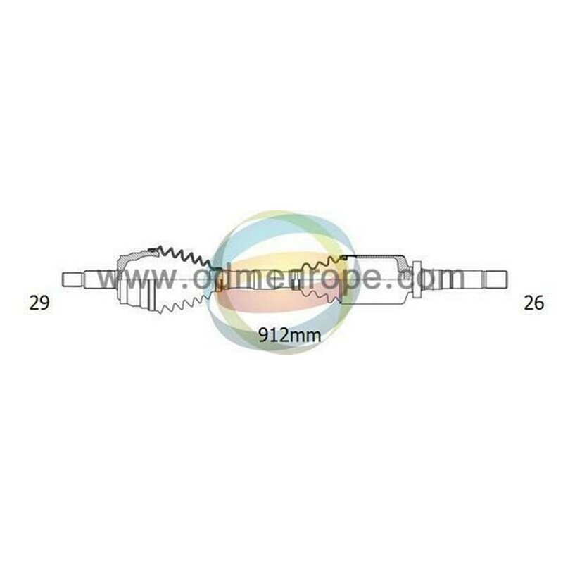 SEMIASSE/ALBERO MOTORE CAMBIO MANUALE ANTERIORE DESTRO Nissan NV200 da 2010 a 2020