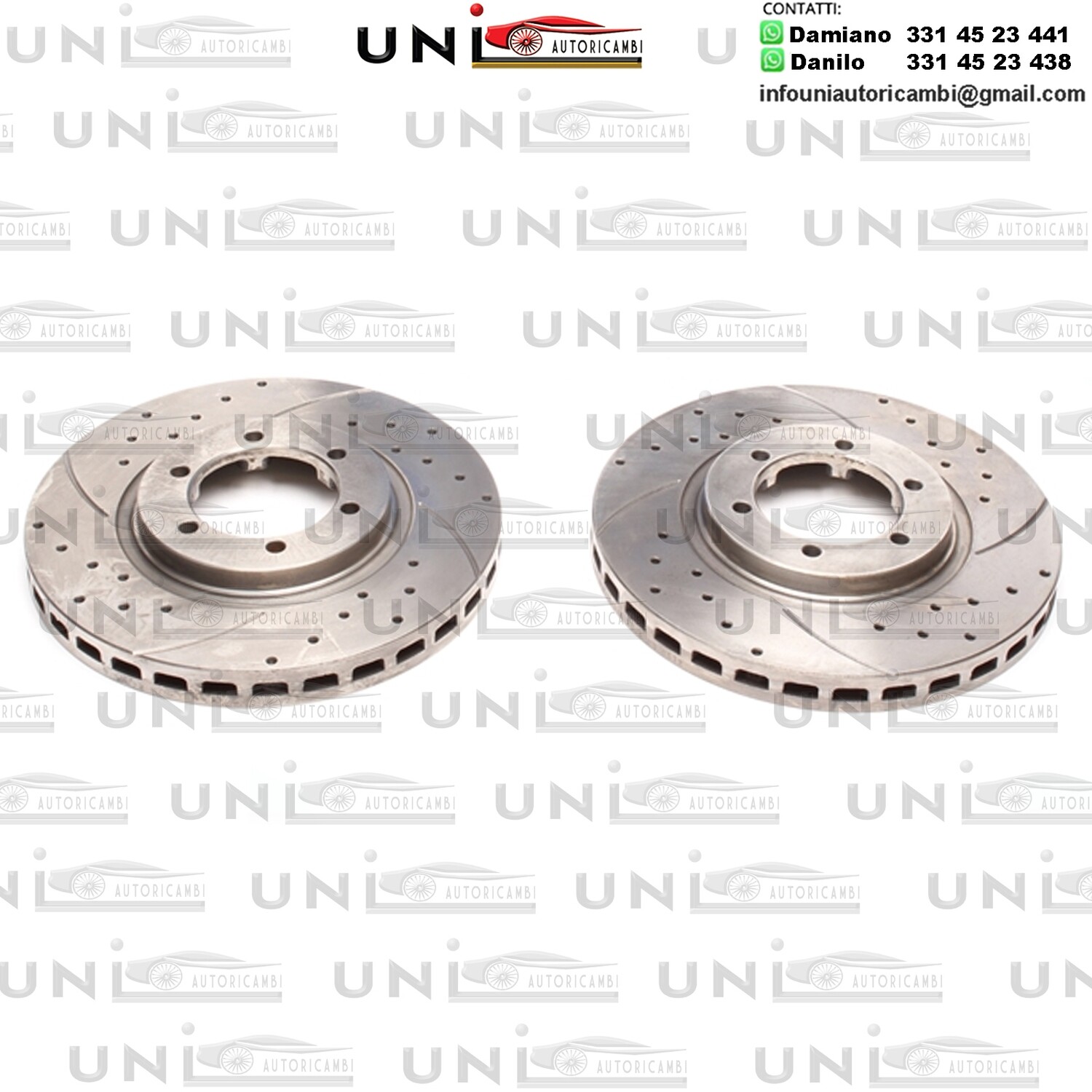 2X Dischi Sportivi Anteriori Hyundai Terracan