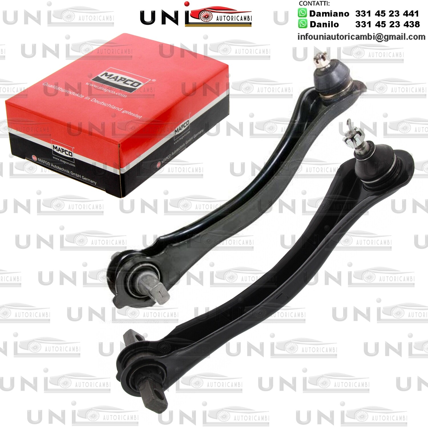 2 Bracci oscillanti Assale posteriori Rinforzati HONDA ACCORD IV / ACCORD V / ROVER 600