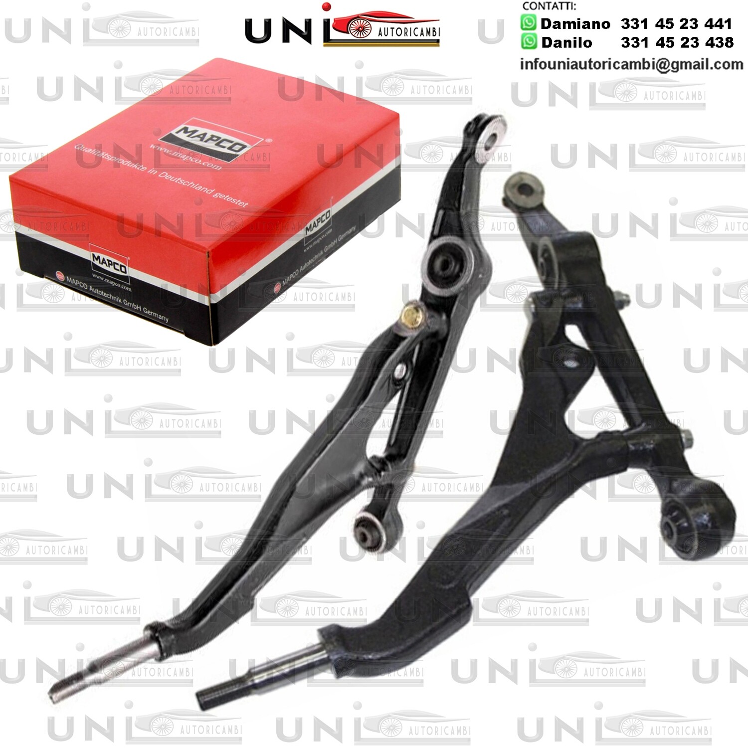 2 Bracci Oscillanti Anteriori Bilaterale Rinforzati HONDA CIVIC V / Vl / CRX III ROVER 400 / 45