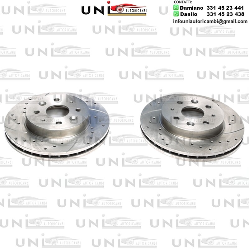 2X Dischi Sportivi Anteriori Kia Rio Stufenheck / Rio Kombi