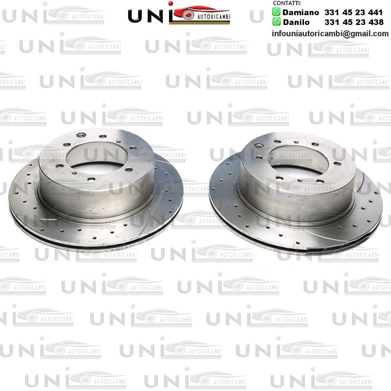 2X Dischi Sportivi Posteriori Hyundai Terracan