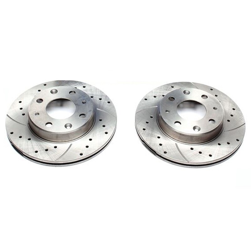 2X Dischi Sportivi Anteriori Honda Civic III Hatchback /  Civic IV Hatchback / Civic V Hatchback / Civic I Shuttle / Rover 200
