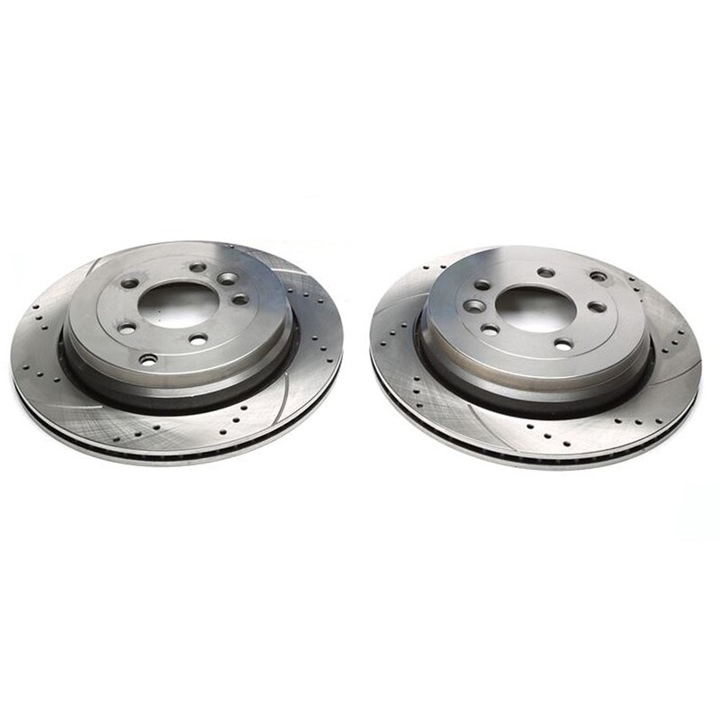 2X Dischi Sportivi Posteriori Land Rover Discovery III / Discovery IV / Range Rover Sport
