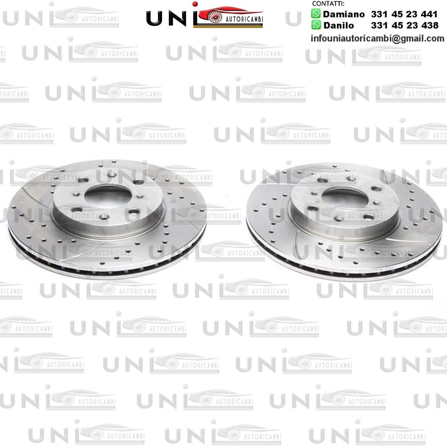 2X Dischi Sportivi Anteriori Opel Agila HO8/ Suzuki Swift III SG/ Splash