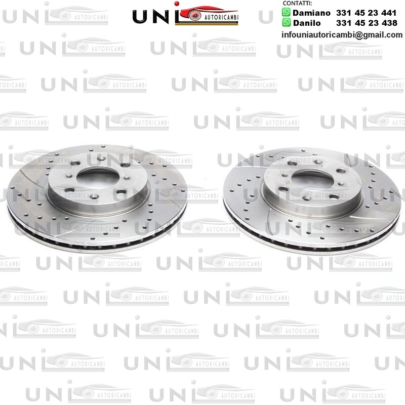 2X Dischi Sportivi Anteriori Opel Agila HO8/ Suzuki Swift III SG/ Splash