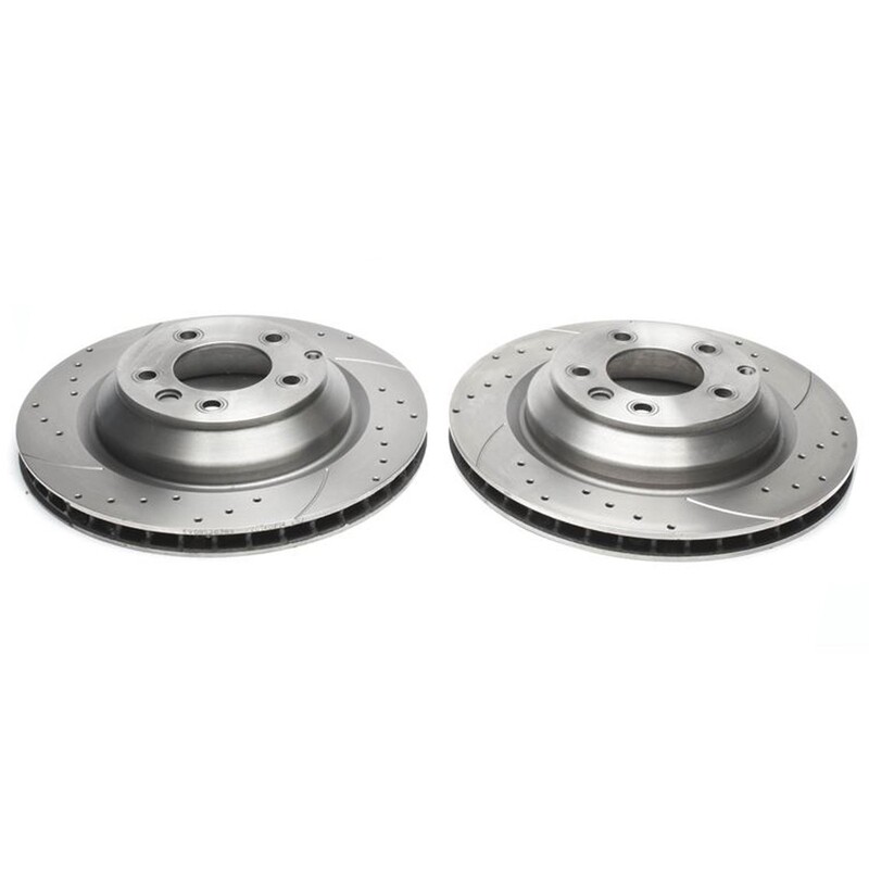 2X Dischi Sportivi Posteriori Audi Q7 4L / Porsche Cayenne 955 / VW Touareg 7LA, 7L6, 7L7