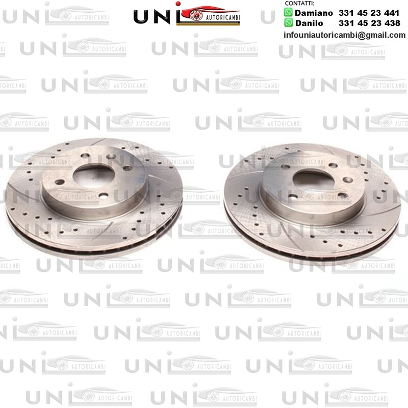 2X Dischi Sportivi Anteriori Daewoo Leganza da 06.1997 a 04.2004