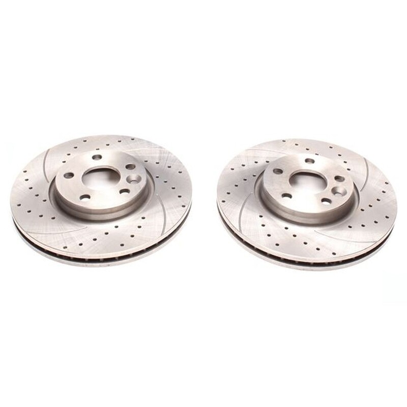 2X Dischi Sportivi Anteriori Ford Galaxy / Mondeo / S-Max / Land Rover Freelander / Volvo S60 / S80 / V60 / V70 / XC70