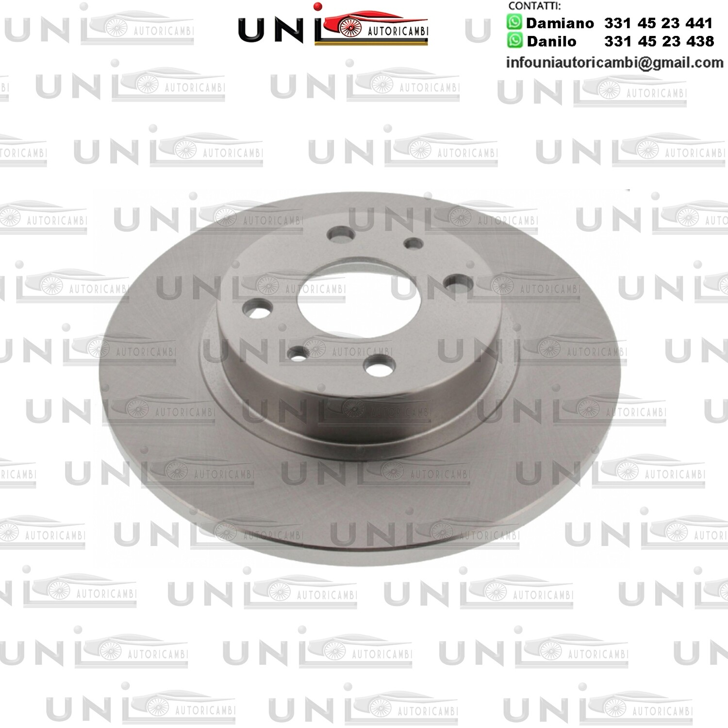 Disco freno NORMALE ANTERIORE ALFA ROMEO 145 / 146 / 155 / CHRYSLER YPSILON / FIAT 500 / BRAVA / BRAVO I / JAGST / MAREA / PANDA / VAN / PUNTO / TEMPRA / S.W. / TIPO / LANCIA DEDRA / SW / DELTA II