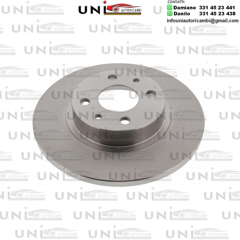 Disco freno NORMALE ANTERIORE ALFA ROMEO 145 / 146 / 155 / CHRYSLER YPSILON / FIAT 500 / BRAVA / BRAVO I / JAGST / MAREA / PANDA / VAN / PUNTO / TEMPRA / S.W. / TIPO / LANCIA DEDRA / SW / DELTA II