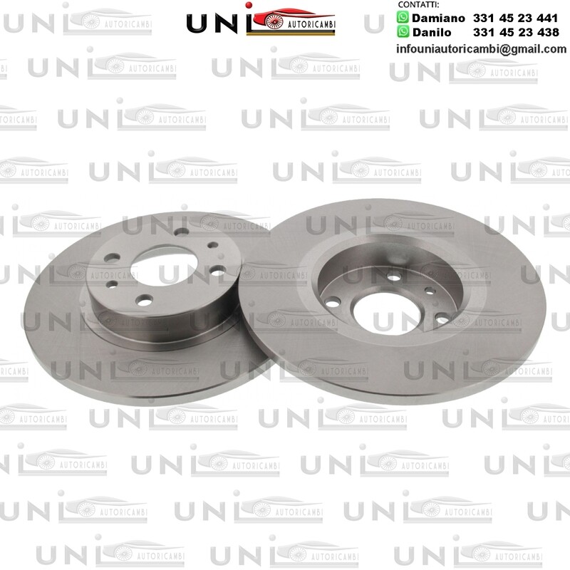 2 Dischi freno NORMALI ANTERIORI ALFA ROMEO 145 / 146 / 155 / FIAT BRAVA / BRAVO I / MAREA / PUNTO / TEMPRA / S.W. / TIPO / LANCIA DEDRA / SW / DELTA II / Y
