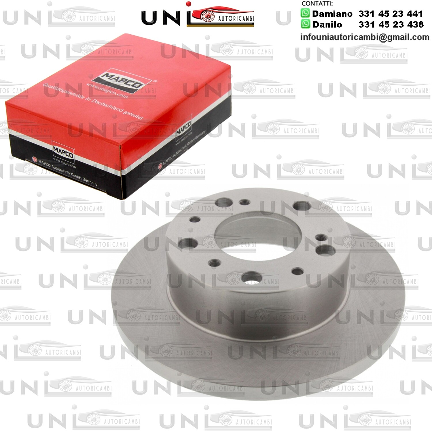 Disco freno ANTERIORE CITROËN C25 / FIAT DUCATO / TALENTO / PEUGEOT J5