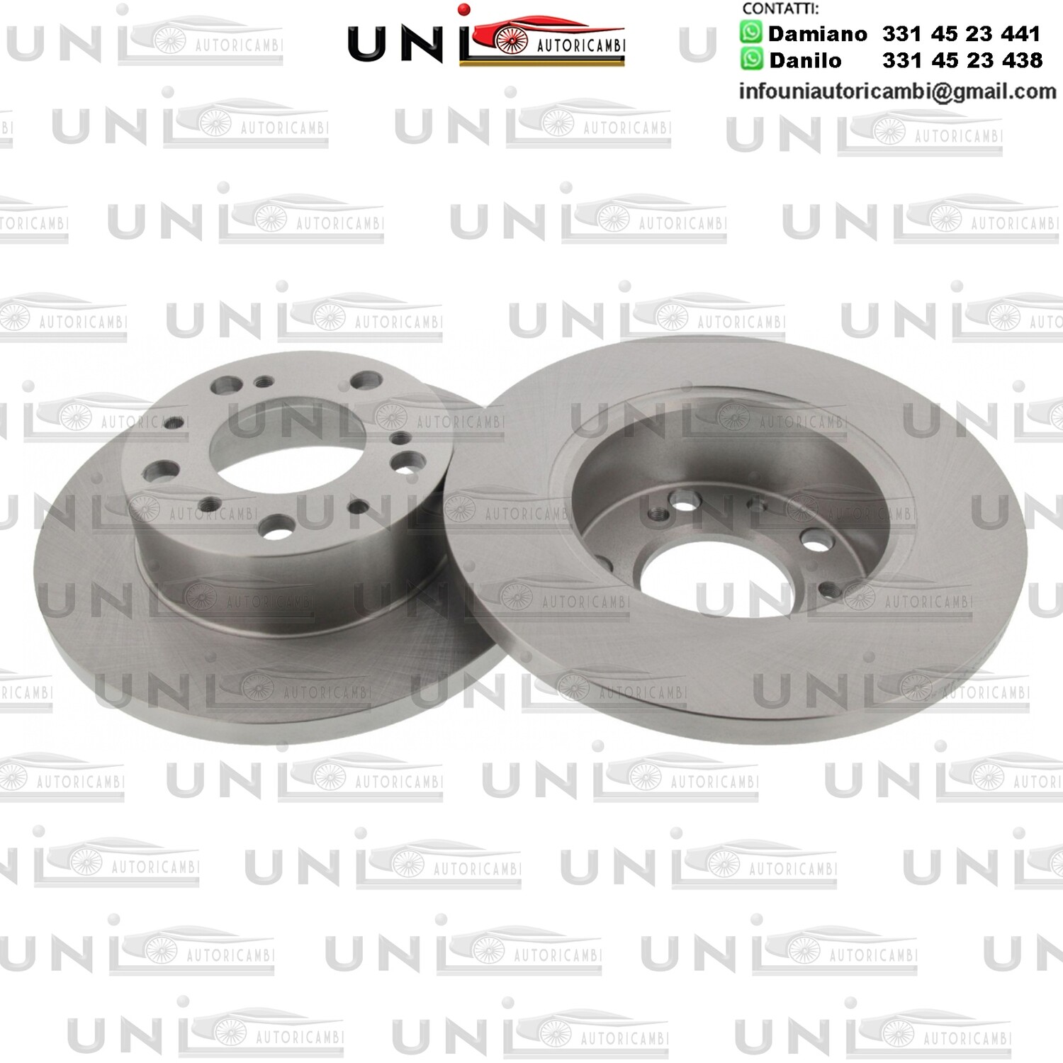 2 Dischi freno NORMALI ANTERIORI CITROËN C25 / FIAT DUCATO / TALENTO / PEUGEOT J5