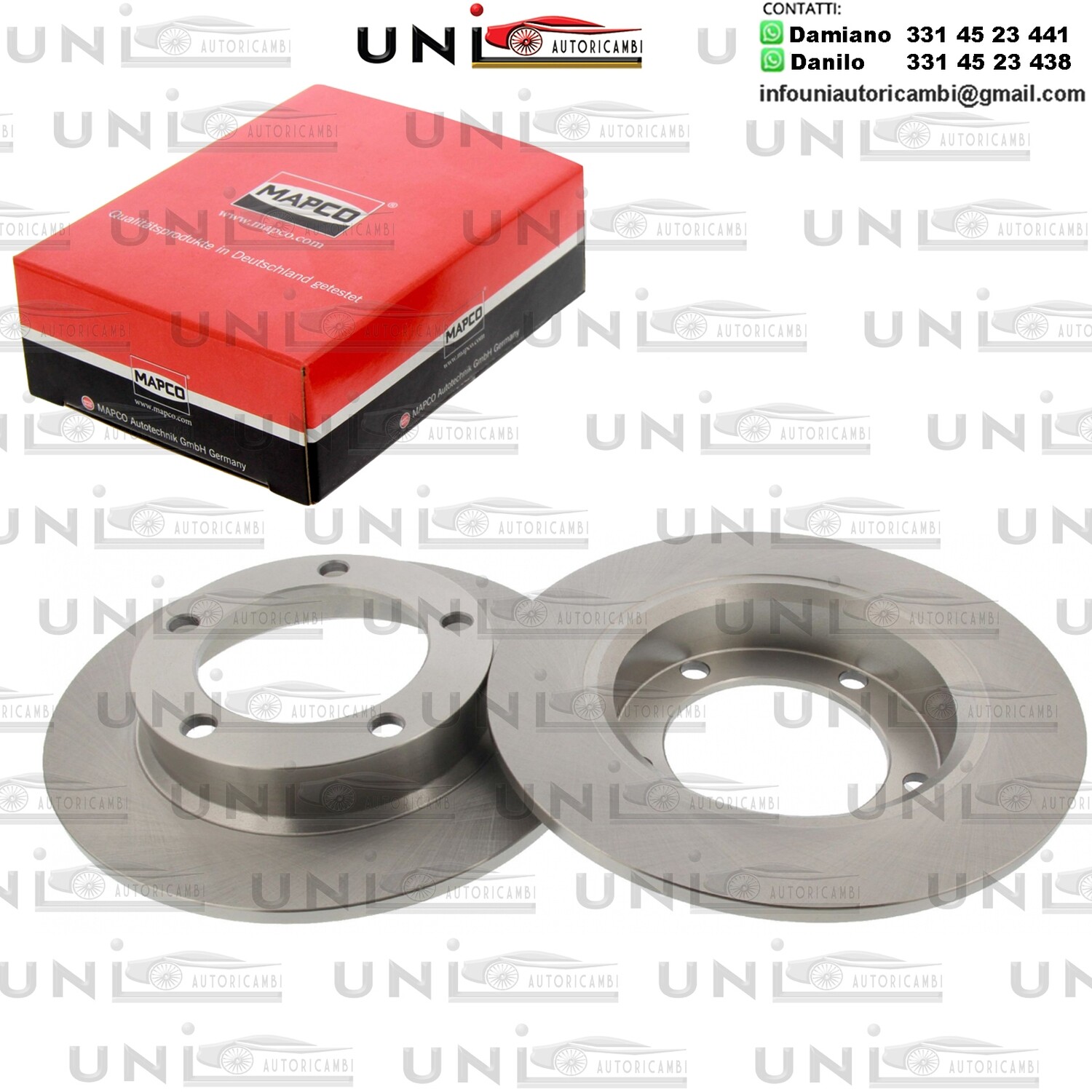 2 Disco freno ANTERIORI LADA NIVA / LADA TAIGA II