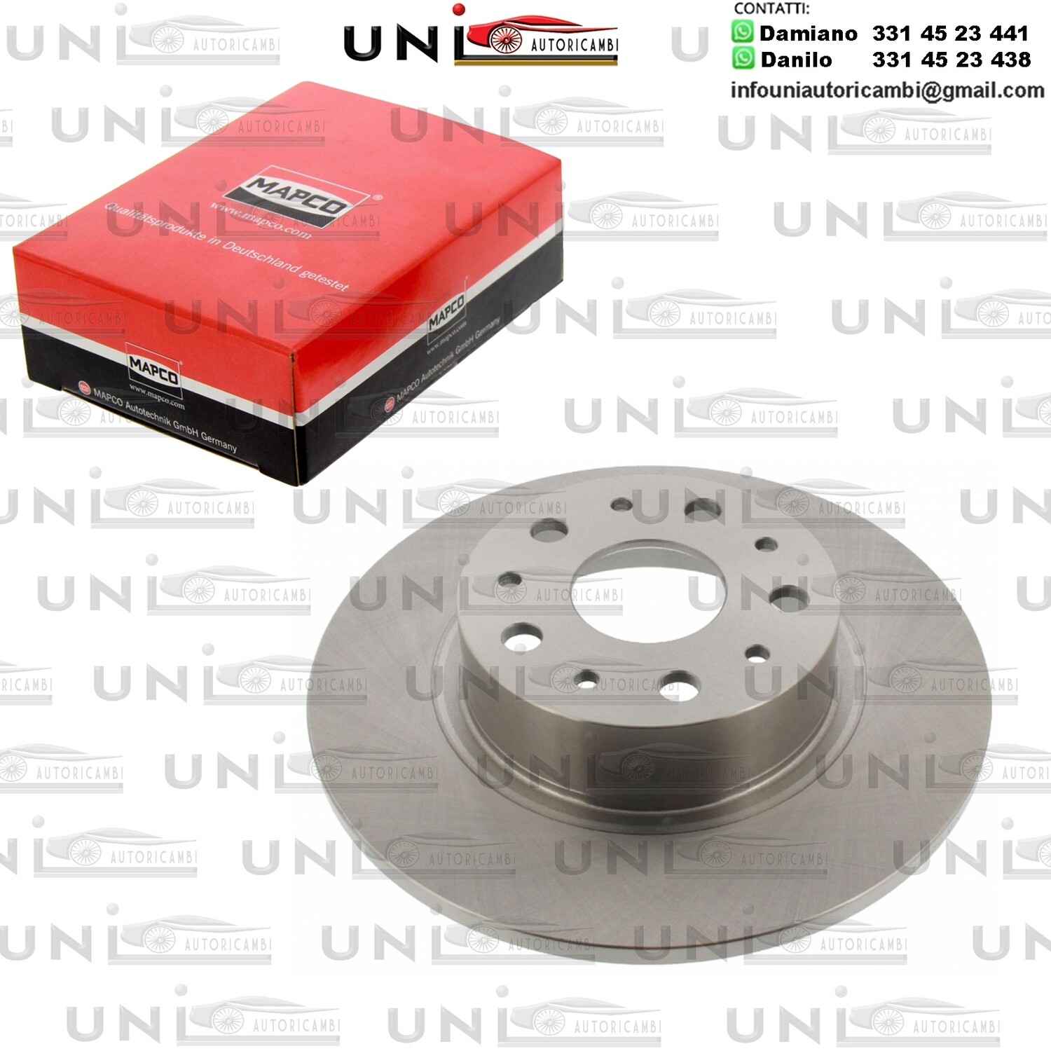 Disco freno POSTERIORE ALFA ROMEO 166 / LANCIA KAPPA / SW