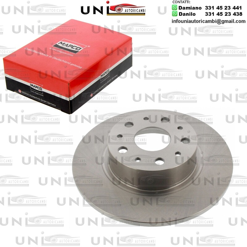 Disco freno POSTERIORE ALFA ROMEO 166 / LANCIA KAPPA / SW