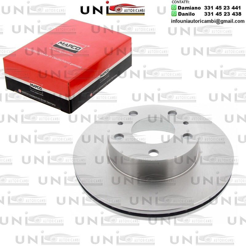 Disco freno ANTERIORE CITROËN JUMPER / XSARA / FIAT DUCATO / PEUGEOT BOXER