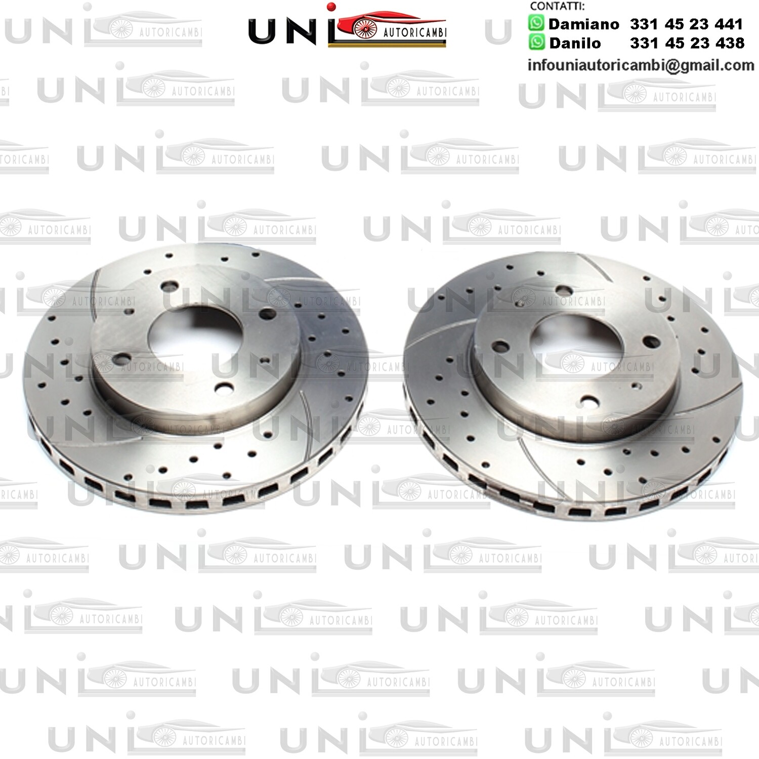 2X Dischi Sportivi Anteriori Hyundai Sonata II / Sonata III