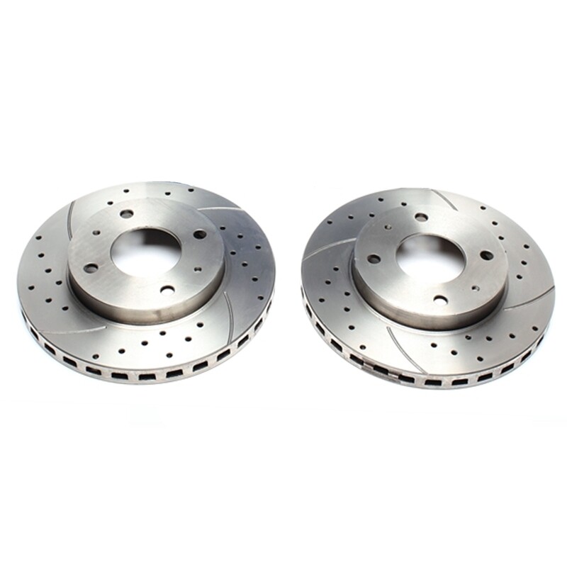 2X Dischi Sportivi Anteriori Hyundai Sonata II / Sonata III