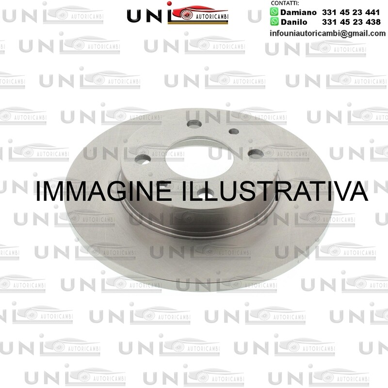 Disco freno ANTERIORE FIAT UNO (146_)
