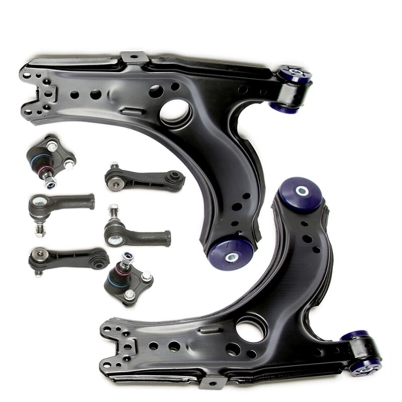 4 bracci Anteriori Rinforzati in Poliuretano TA Technix con boccole in PU VW Golf IV / Audi / Seat / Skoda / VW